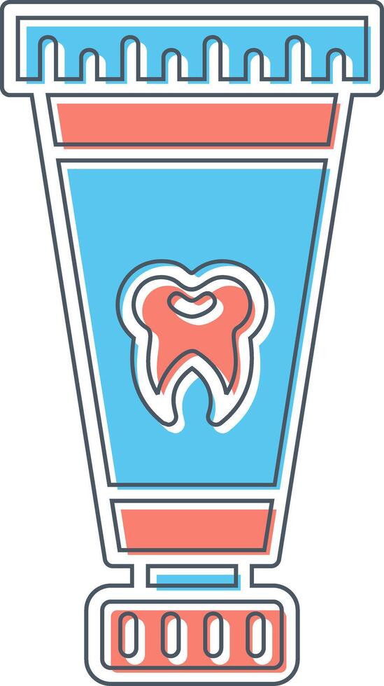 Toothpaste Vector Icon