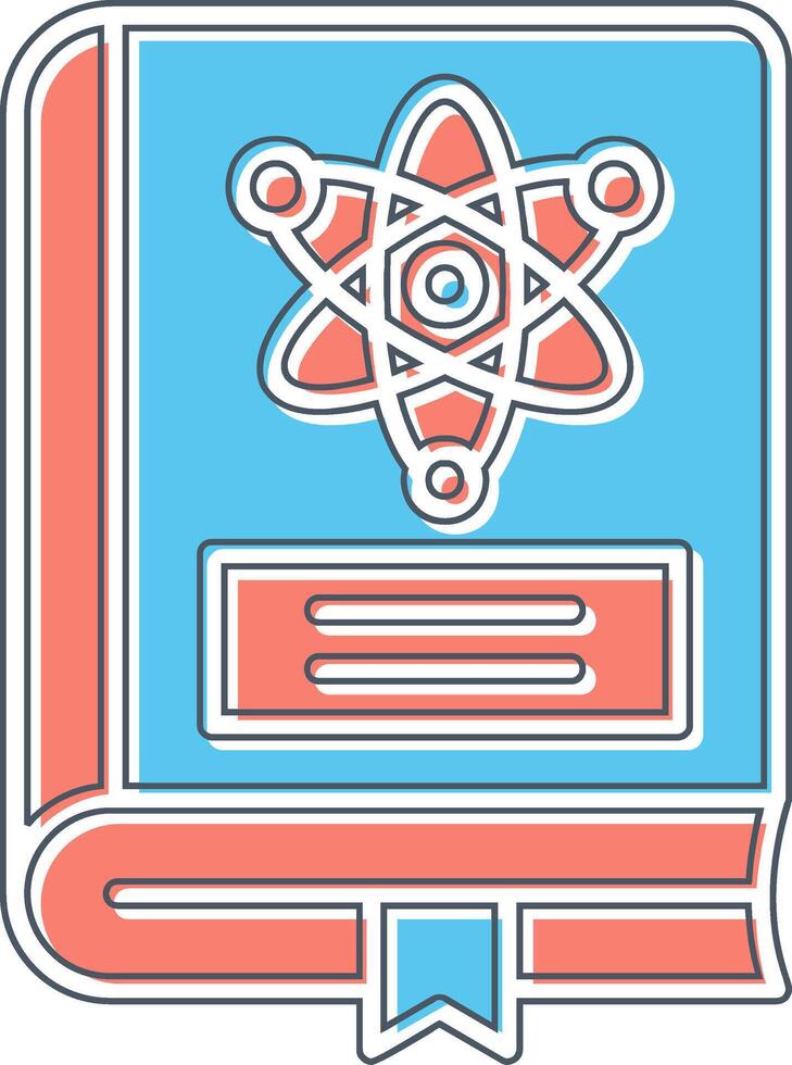 Physics Book Vector Icon