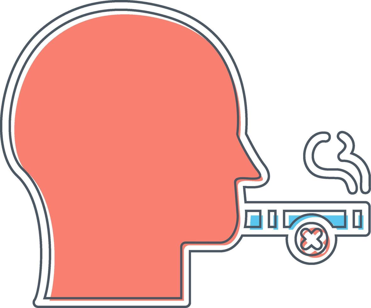 No Smoking Vector Icon