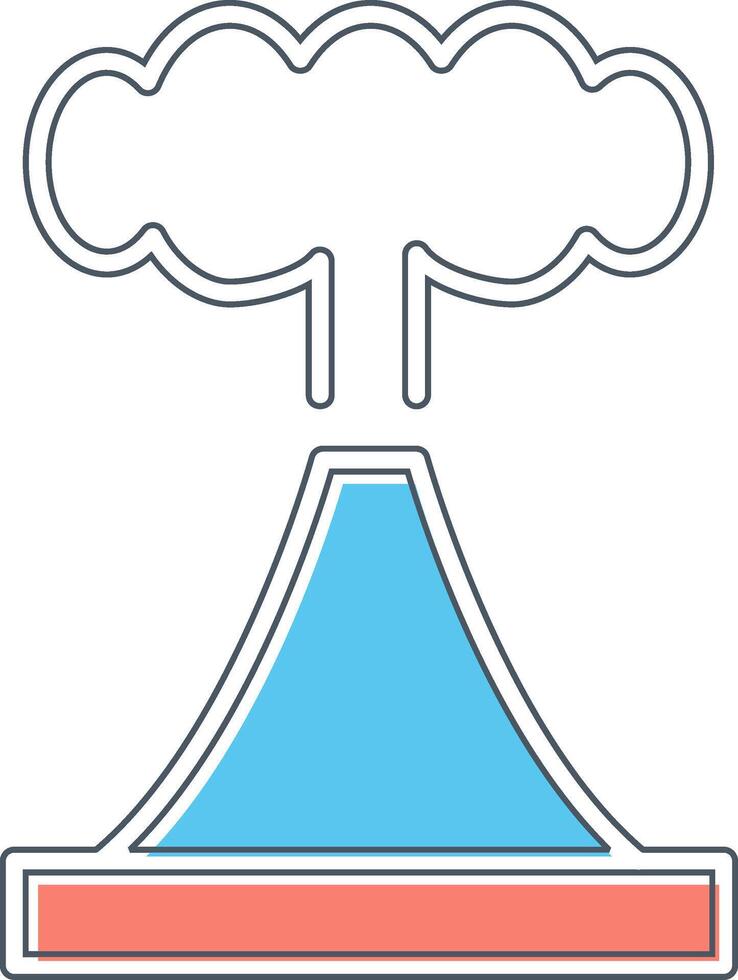 Volcano Vector Icon