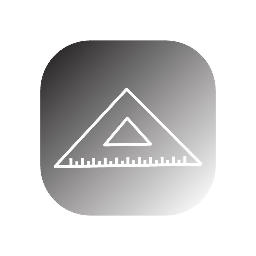 ruler icon vector