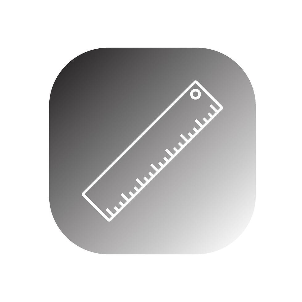 ruler icon vector