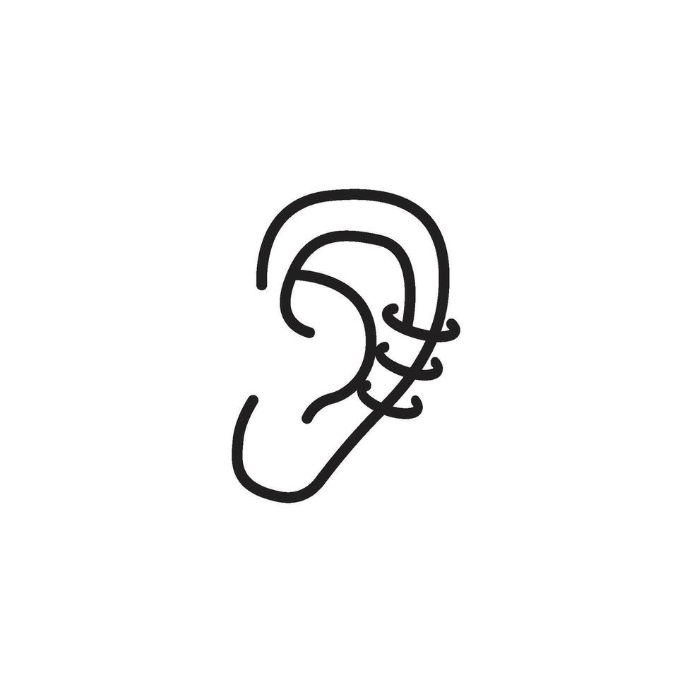 piercing icon vector