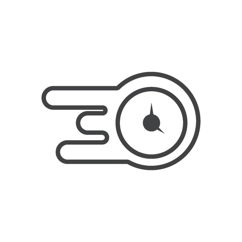fast icon vector