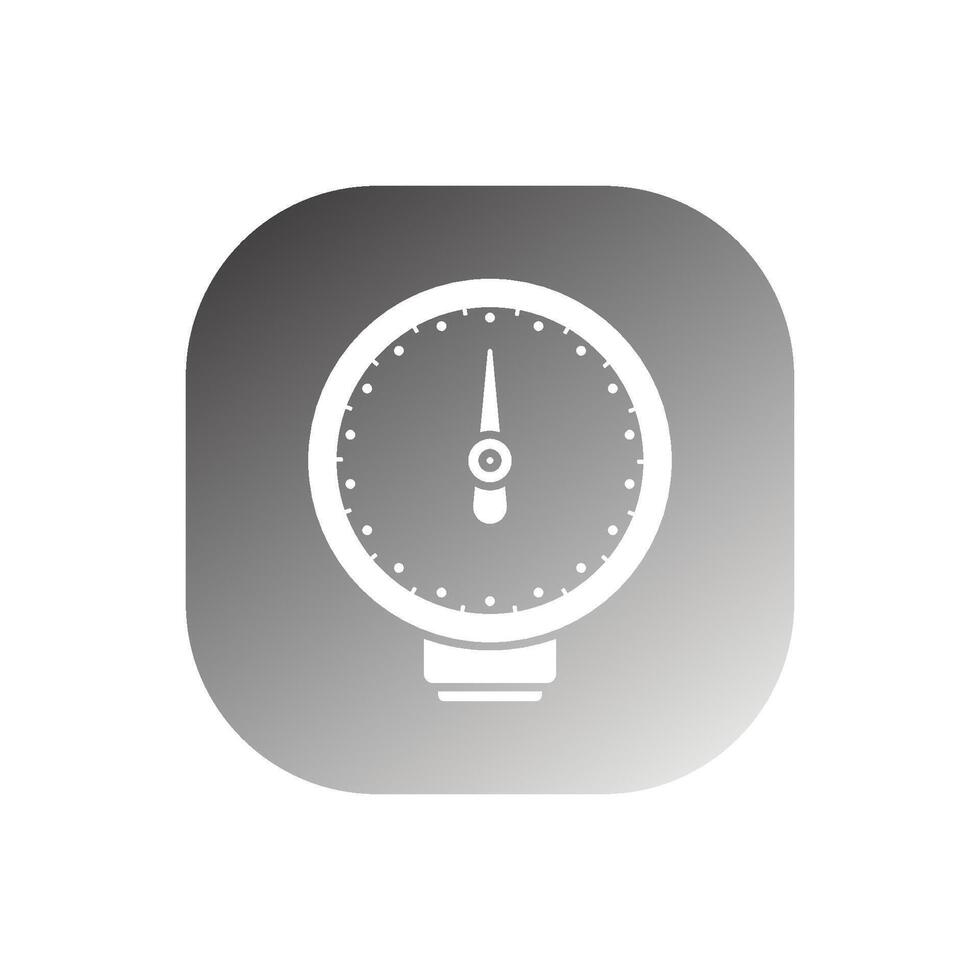 pressure indicator icon vector