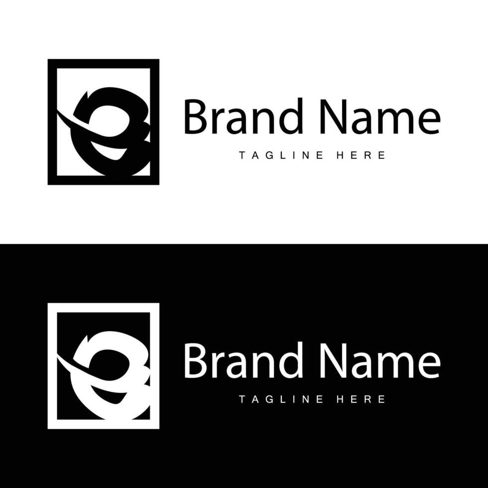 E letter logo in simple style Luxury product brand template illustration vector