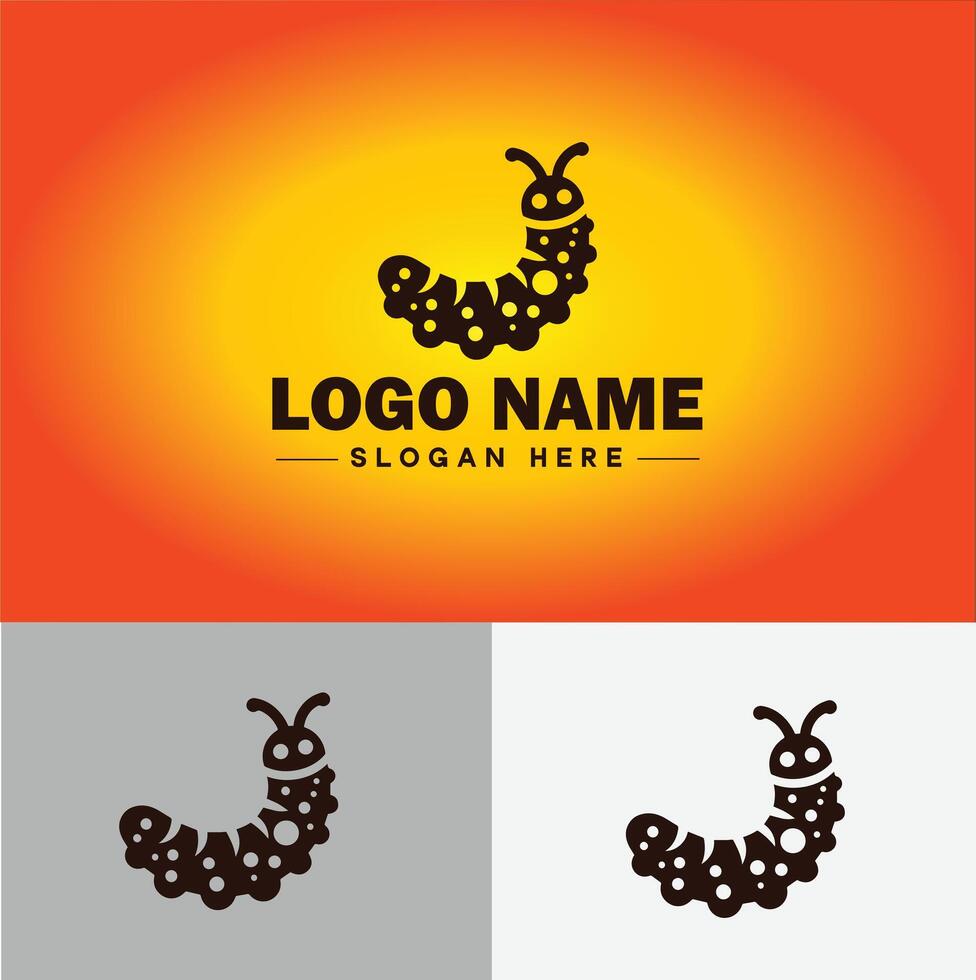 Caterpillar logo vector art icon graphics for business brand icon caterpillar logo template