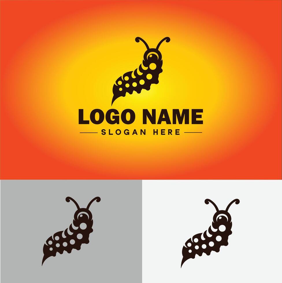 Caterpillar logo vector art icon graphics for business brand icon caterpillar logo template