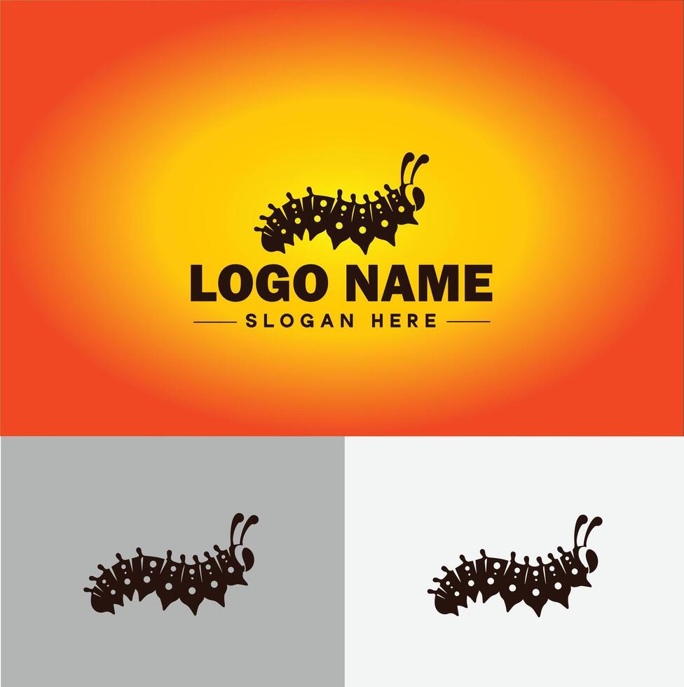 Caterpillar logo vector art icon graphics for business brand icon caterpillar logo template