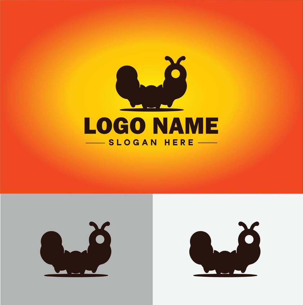 Caterpillar logo vector art icon graphics for business brand icon caterpillar logo template