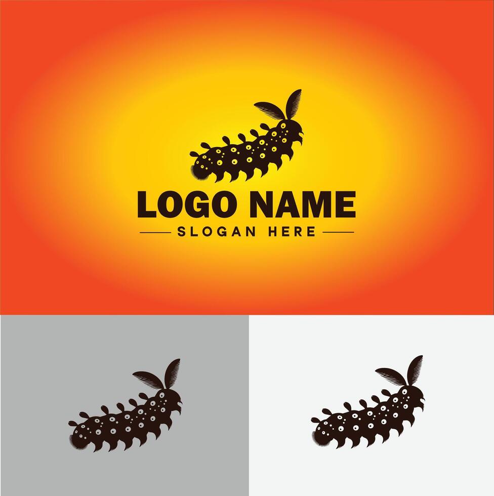 Caterpillar logo vector art icon graphics for business brand icon caterpillar logo template