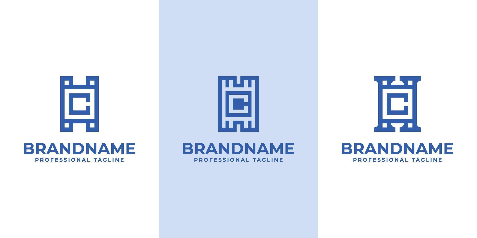 Modern Initials HC Logo, suitable for business with HC or CH initials vector