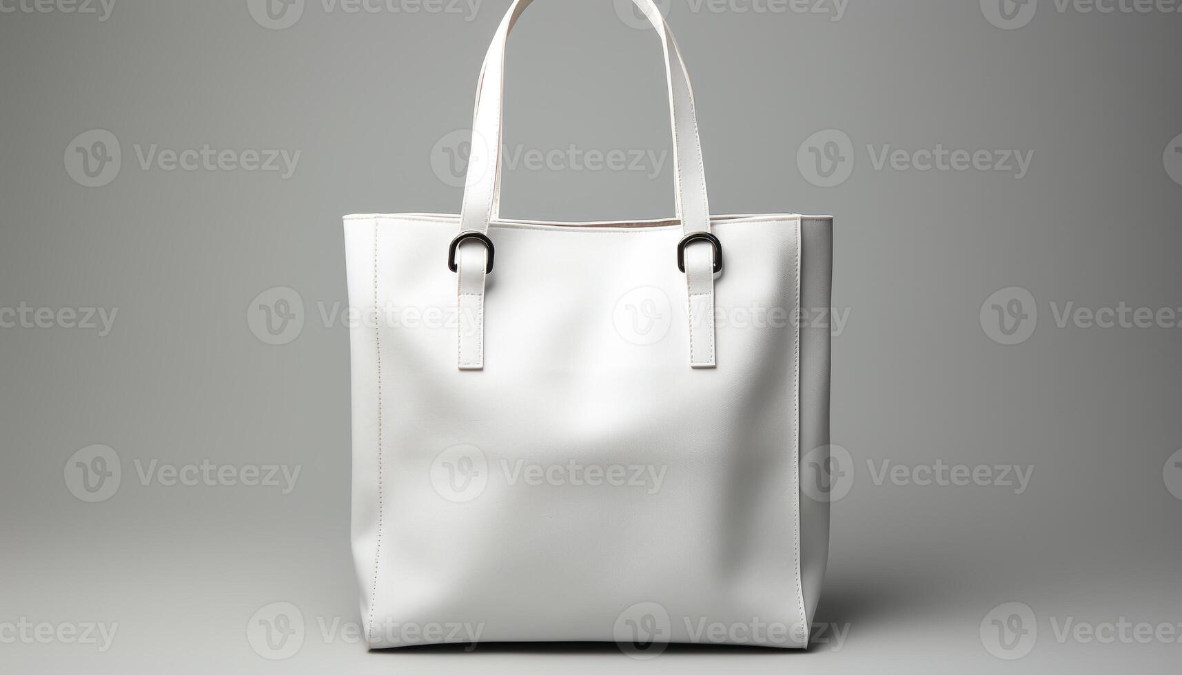 AI generated Fashion store carrying elegant leather bags, modern and clean design generated by AI photo