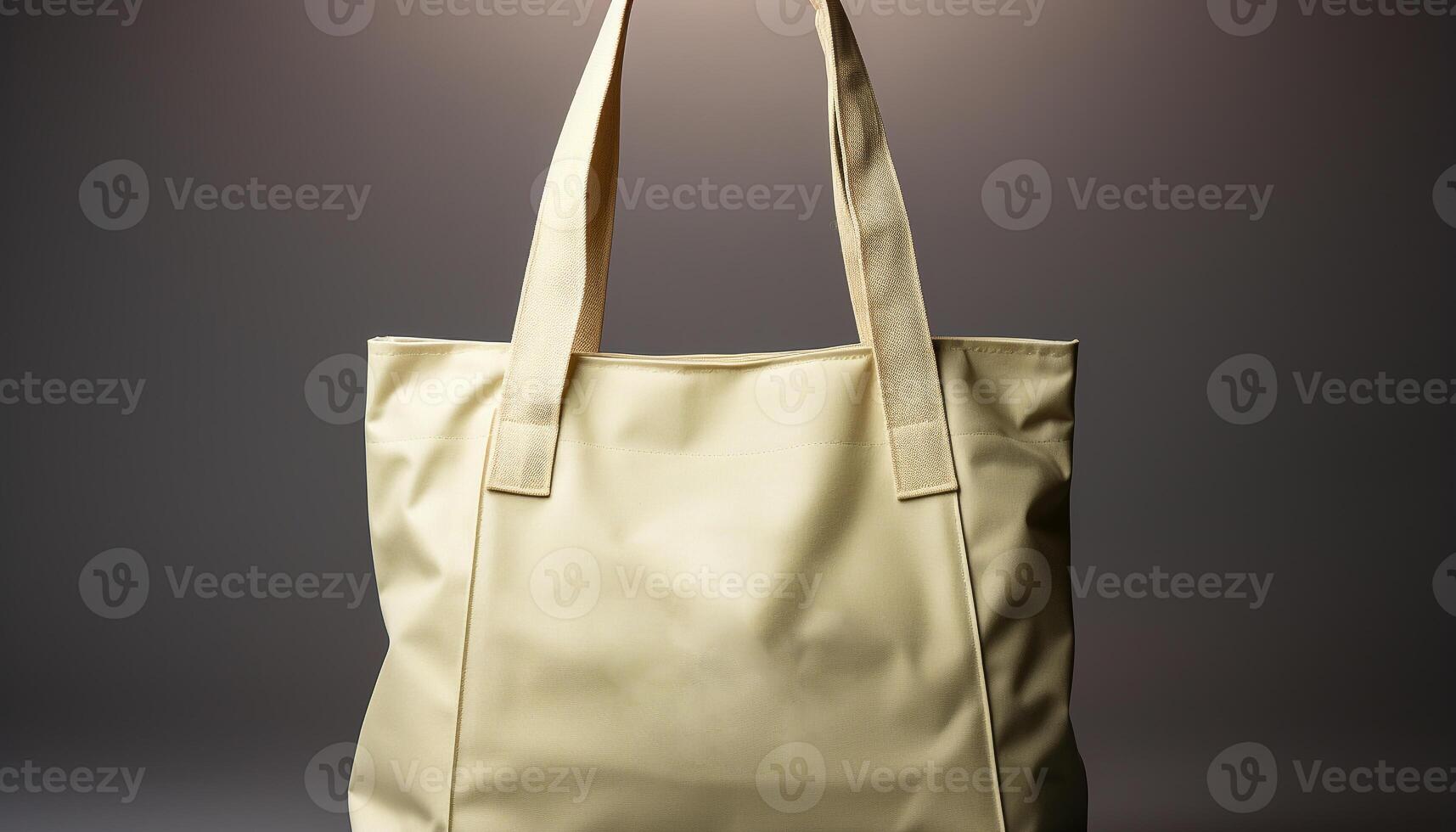 AI generated Fashionable women carrying a modern yellow tote bag with elegance generated by AI photo