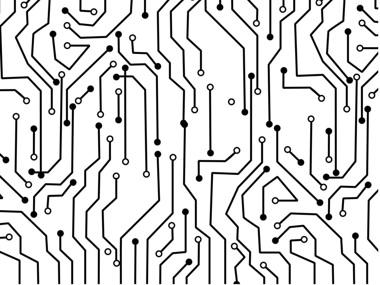 Technology circuit board texture vector