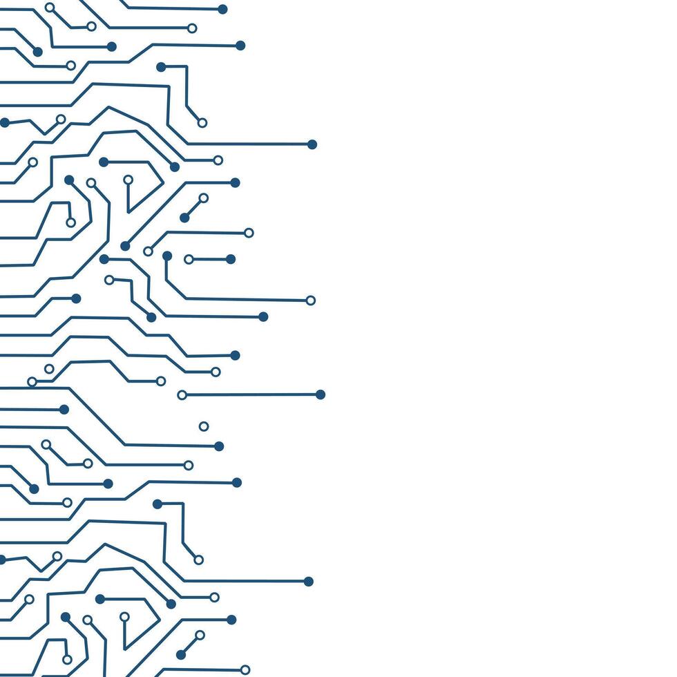 Technology circuit board texture vector