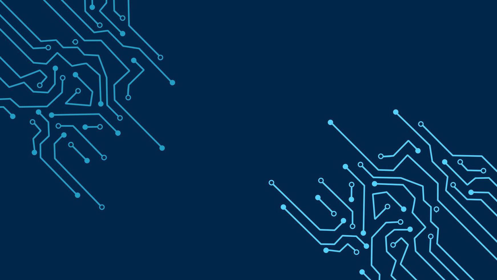 Technology circuit board texture vector