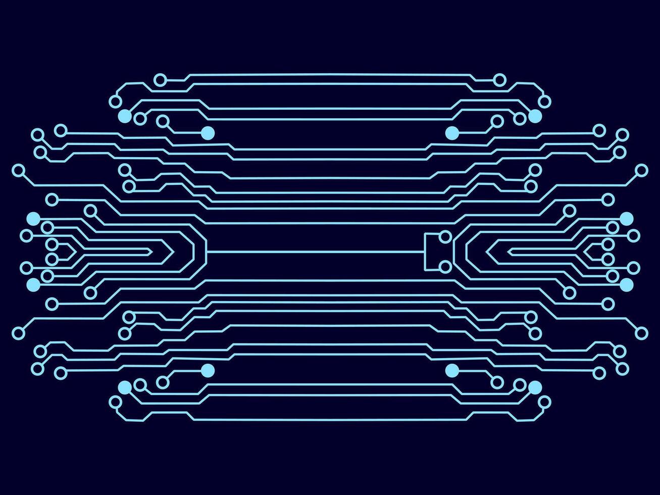 technology Circuit board vector