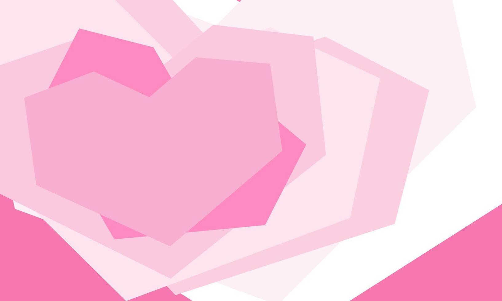 resumen contento San Valentín dias neón corazón rosado antecedentes con para vector póster diseño