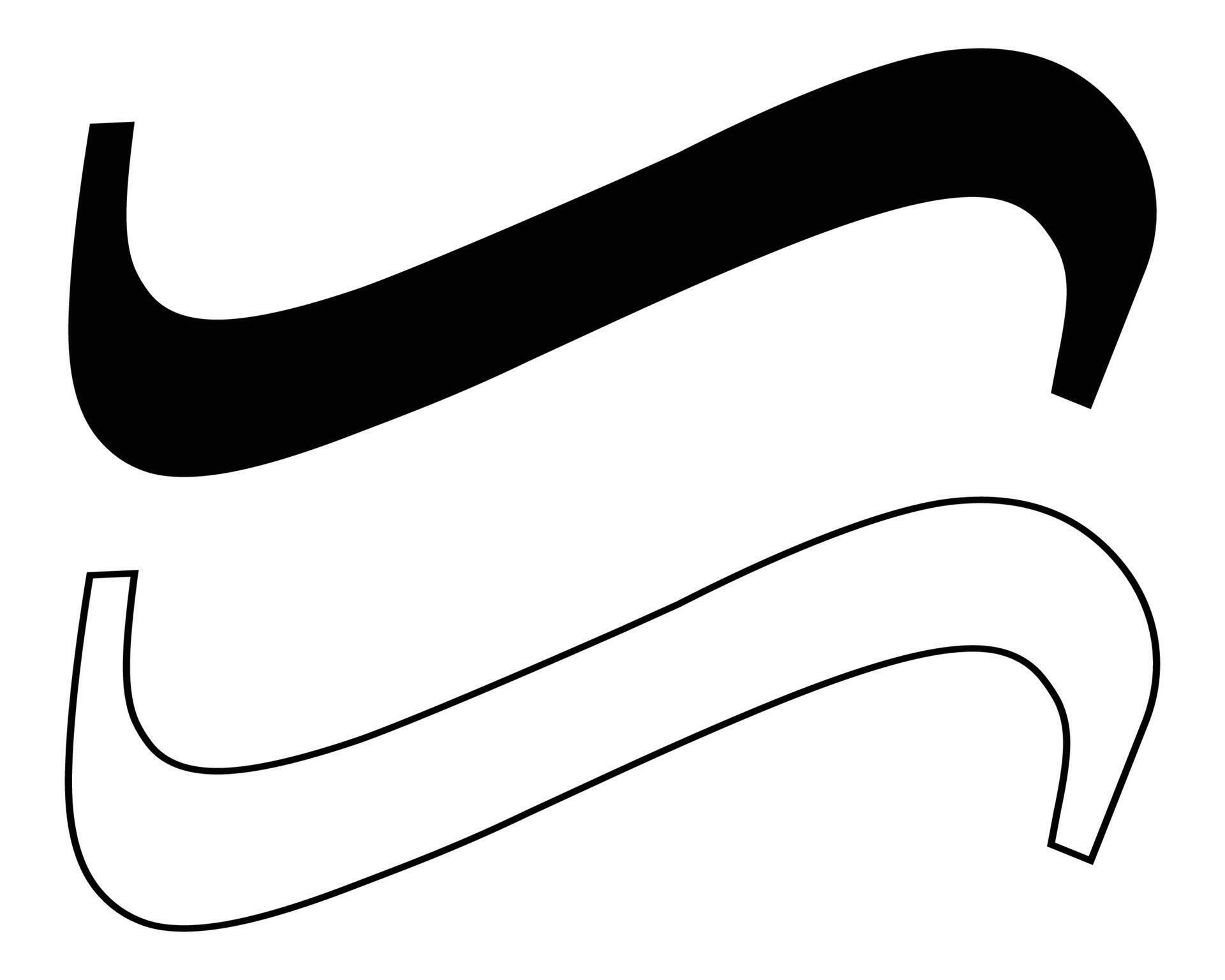 Set of typographic swash and swooshes tails. Retro swishes and swashes ...