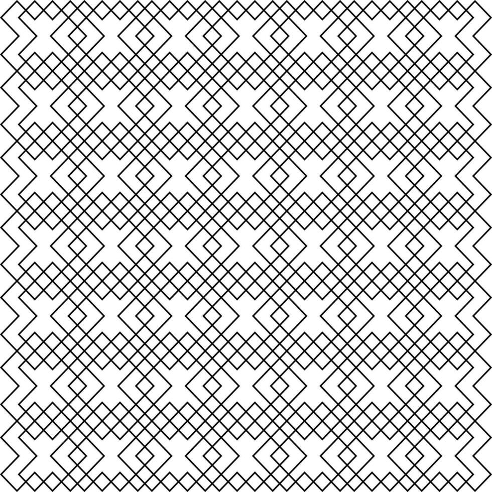 Abstract black and white triangular geometric seamless pattern, vector, texture, textile fabric art vector