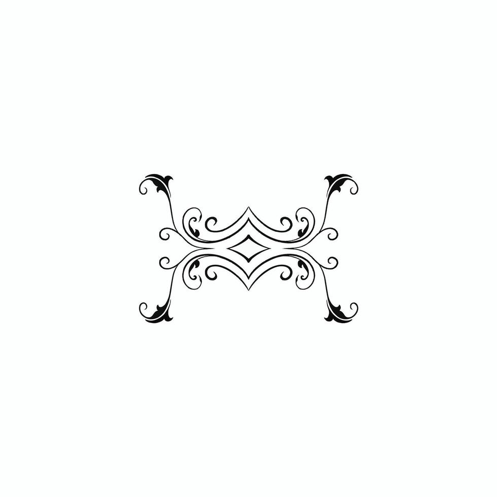 Ornaments elements mandala floral retro corners frames borders  art deco design vector file
