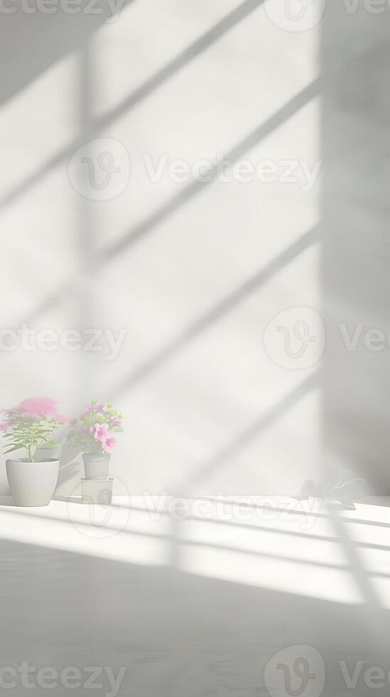 AI generated A Window Sill With a Potted Plant on Top. Generative AI. photo