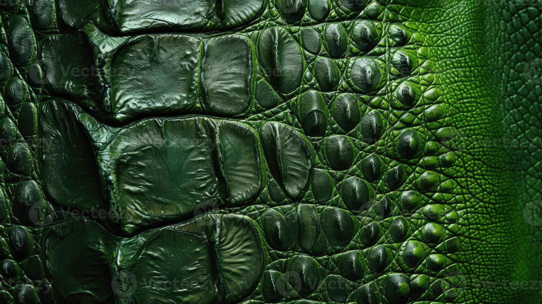 AI generated Textured crocodile, alligator, or lizard skin. Exotic reptilian allure, Ai Generated. photo