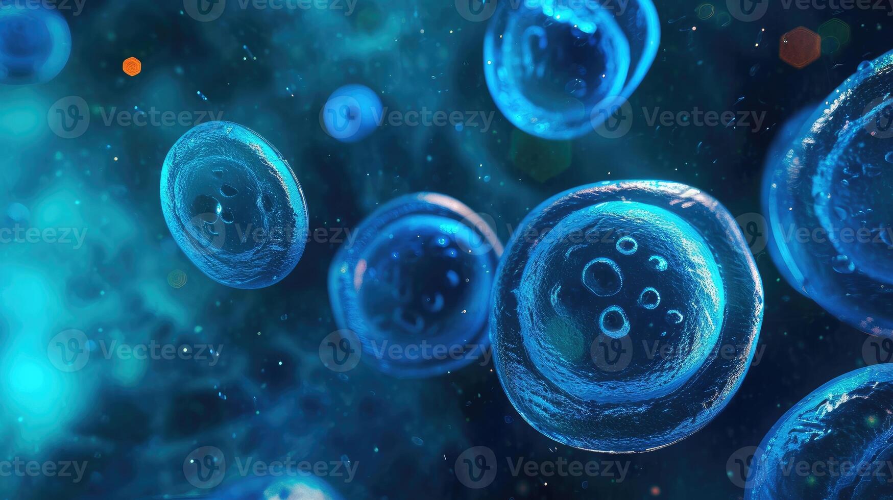 AI generated Probe macroscopic details, uncovering the intricate world shaping scientific medical perspectives, Ai Generated. photo