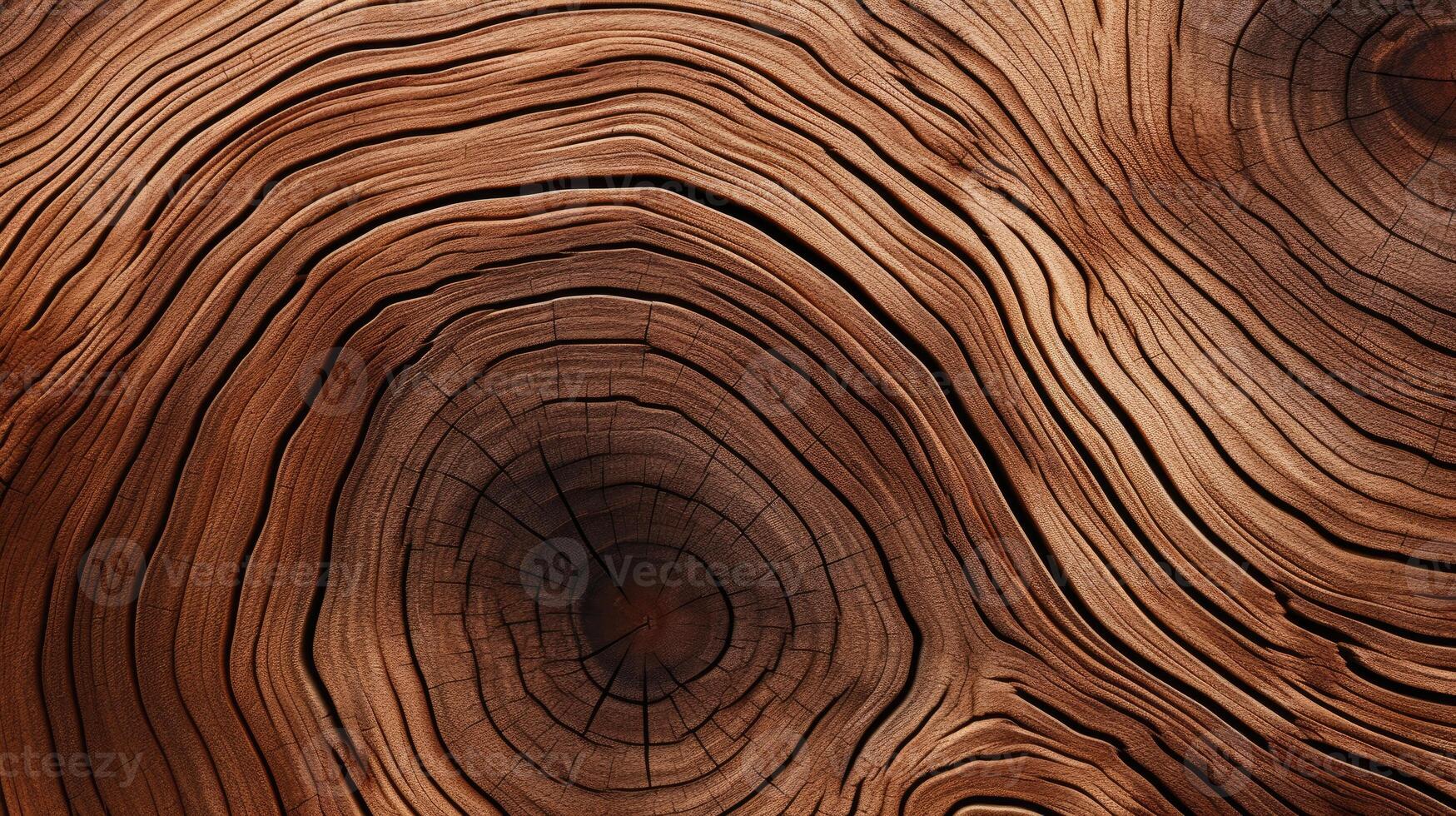 AI generated Delve into the organic warmth of a wooden cut texture. Ai Generated photo