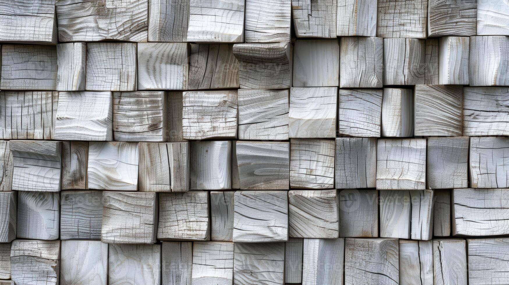 ai generado Clásico blanco lavado madera antecedentes con resumen de madera textura piezas. ai generado foto
