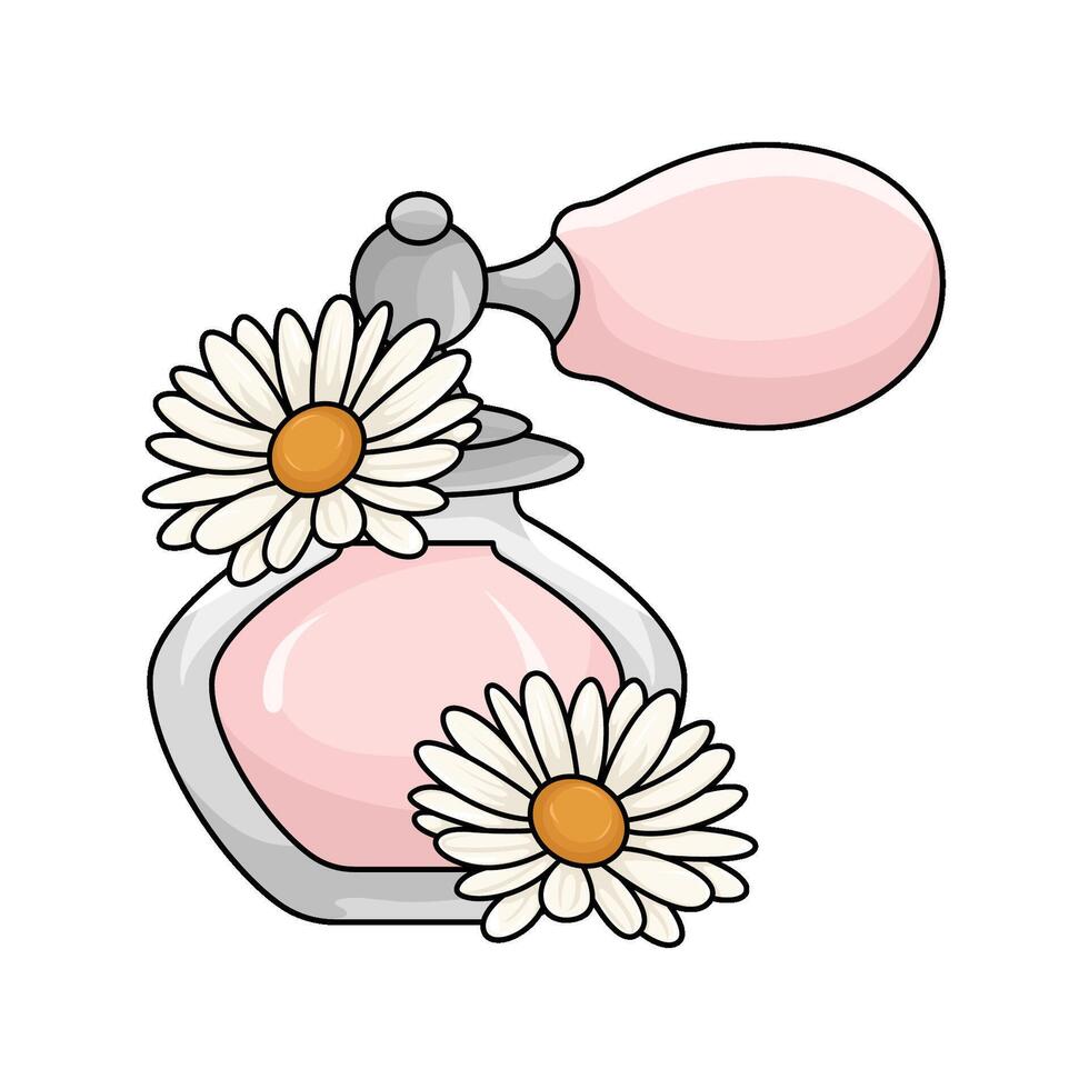 Illustration of perfume vector