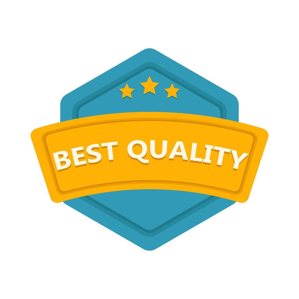 best quality shape stamp illustration vector