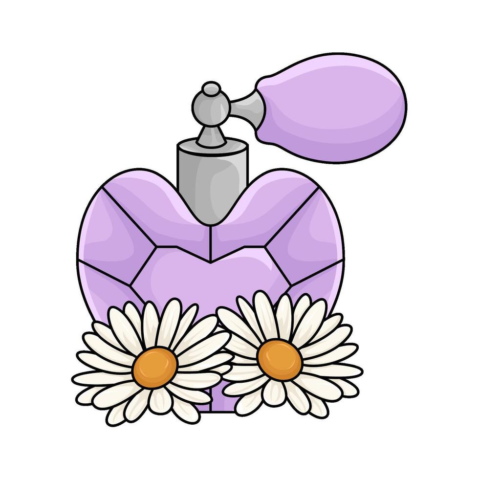 Illustration of perfume vector