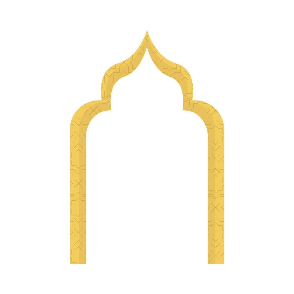 islamic element illustration vector