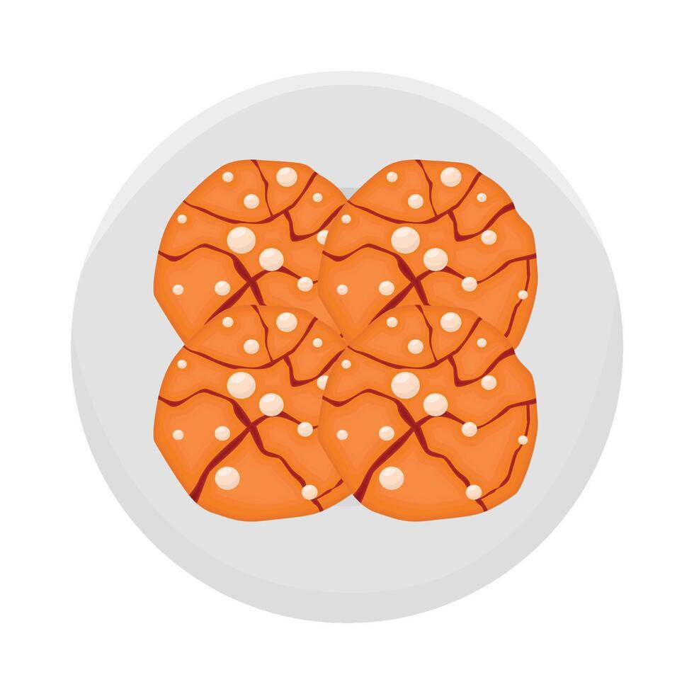 Illustration of cookies vector