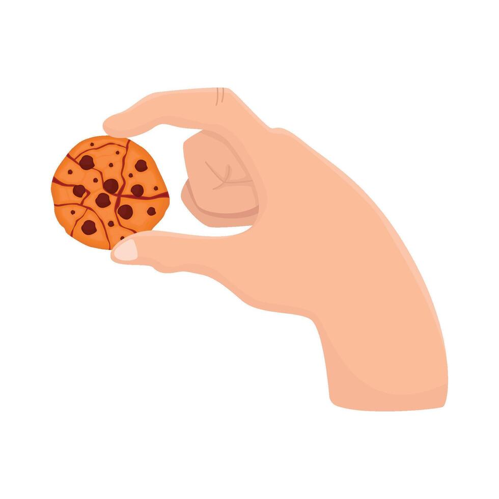 ilustración de galletas vector