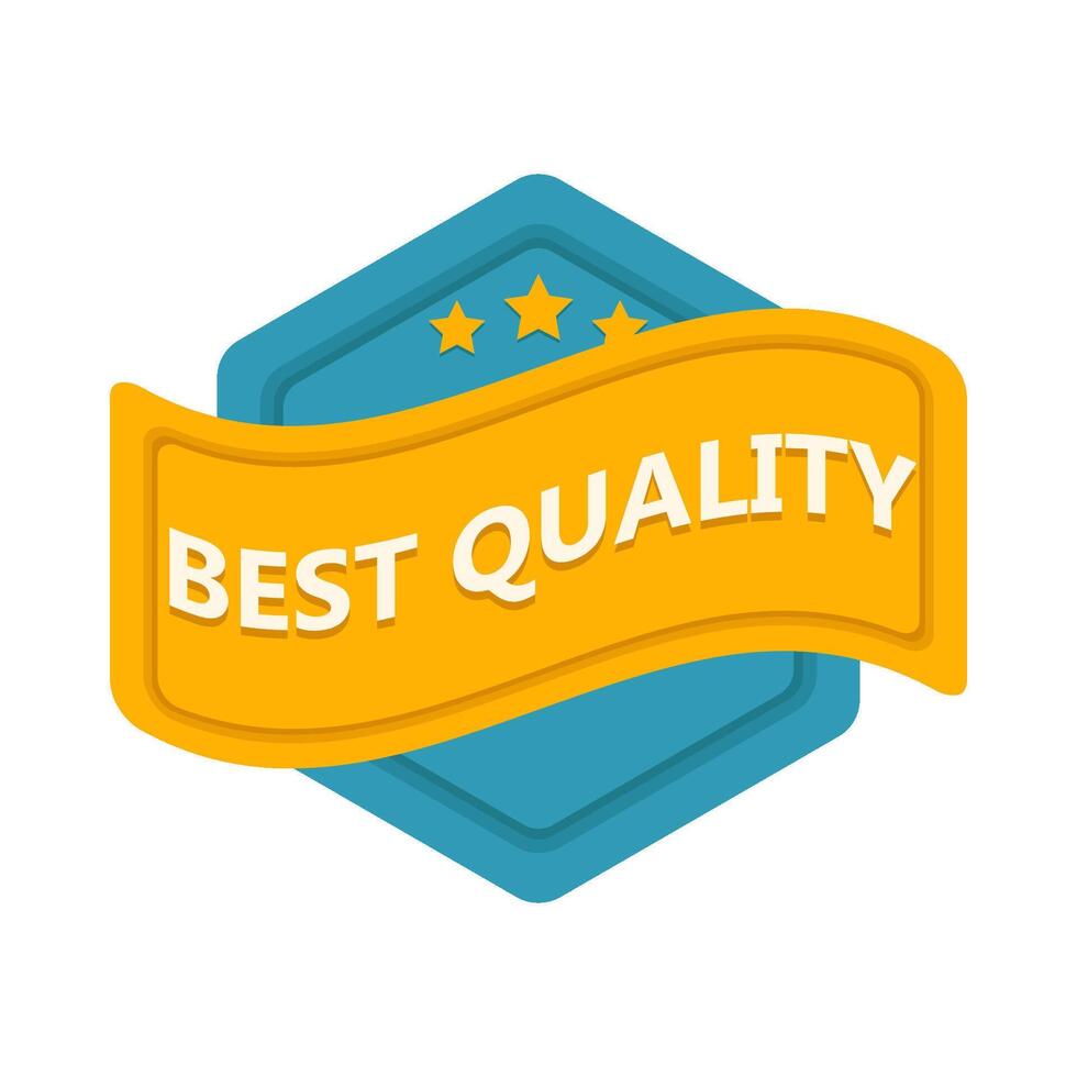 best quality shape stamp illustration vector