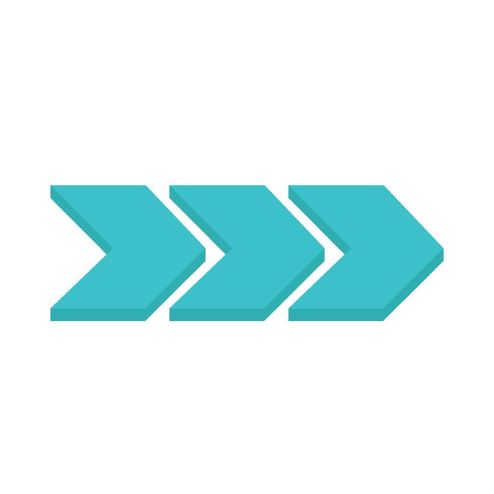 arrow to the right illustration vector