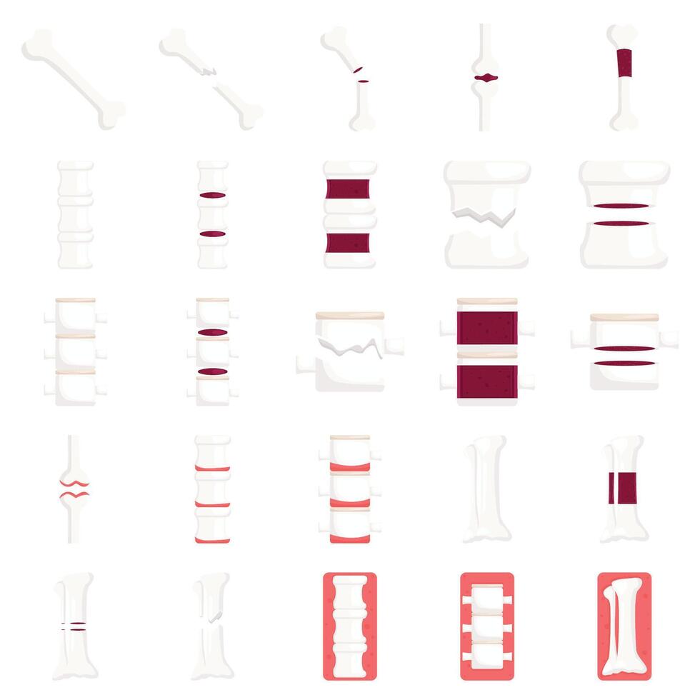 bone pack illustration vector