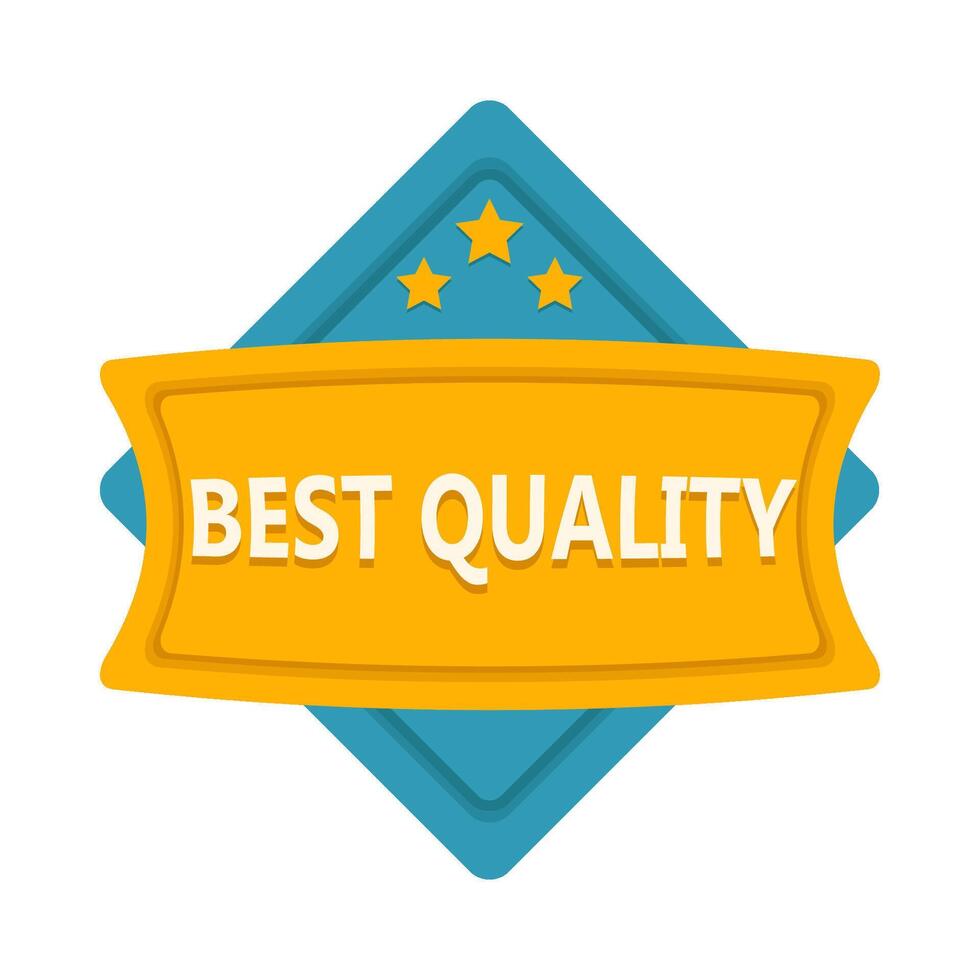 best quality shape illustration vector