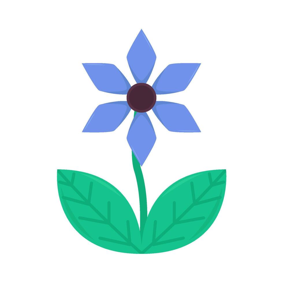 flower plant illustration vector