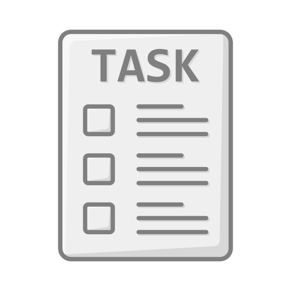 task paper illustration vector