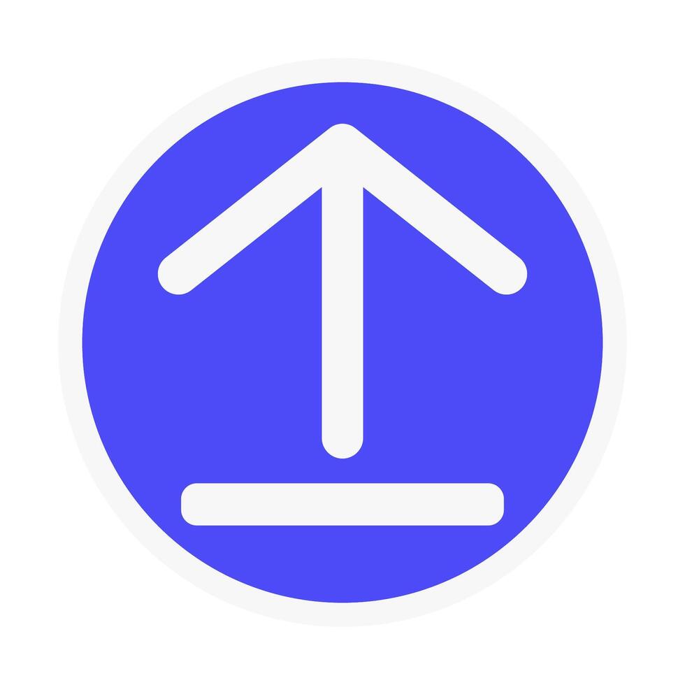 upload and up arrow  illustration vector