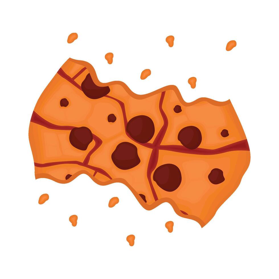 ilustración de galletas vector