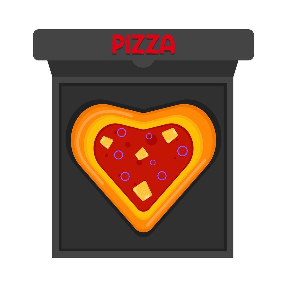 Illustration of pizza vector