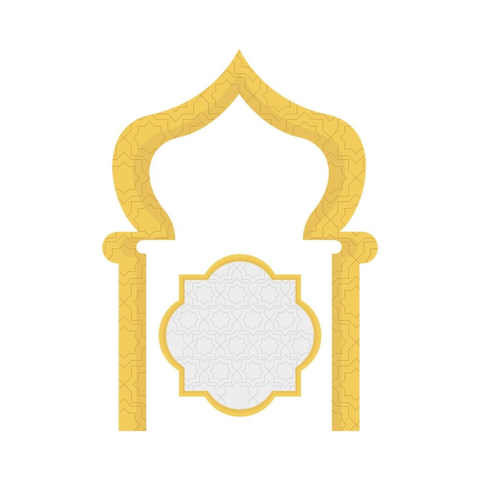 islamic element illustration vector