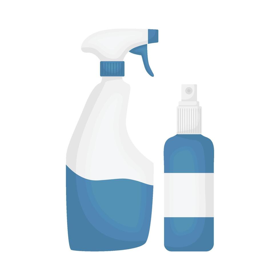 Illustration of spray bottle vector