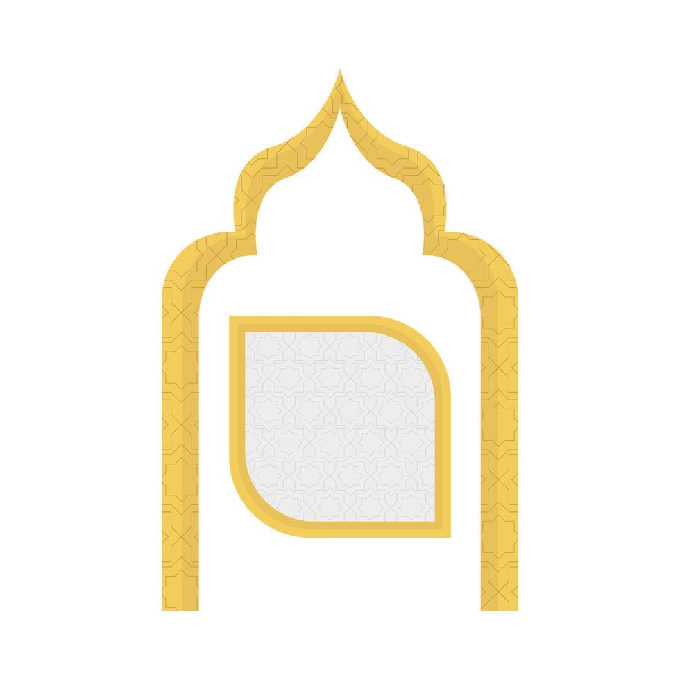 islamic element illustration vector