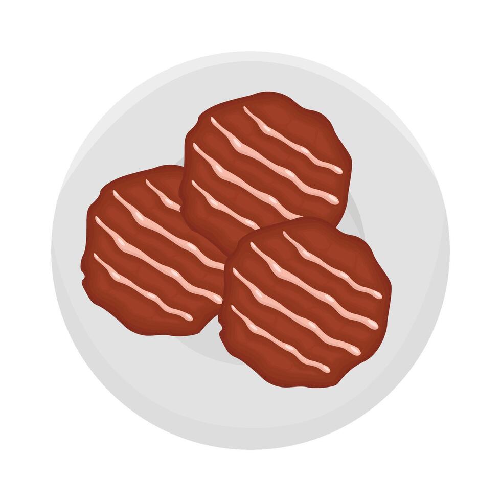 Illustration of cookies vector